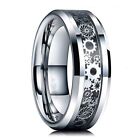 Kinds Jewelry Single Gear Shape Men And Women's Universal Ring Stainless Steel