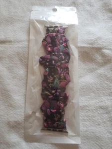 Scrunchie For Apple iWatch Band Floral 40mm 42mm And 44mm Large - Picture 1 of 8