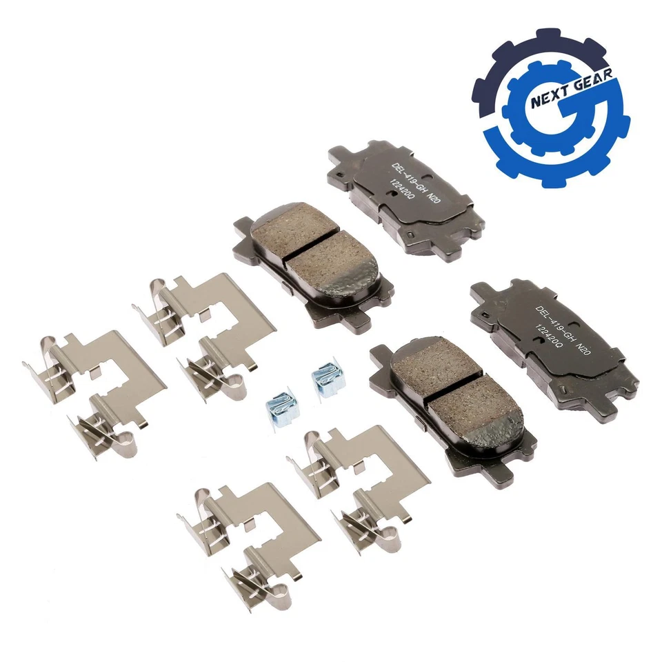 Nuevas pastillas de freno de cerámica ACDelco para Lexus RX330 RX350 RX400H 2004-2009 17D996CHF1 Foto 1 de 1