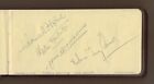 Kenneth Horne, Jimmy Edwards, Jane Grahame +1 - Hand-Signed Album Page  1948