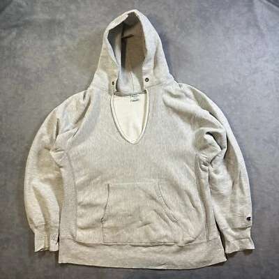 Sudadera con Capucha Vintage Años 80 Champion Tejido Inverso Calentamiento Para Hombres XL Envejecida Hecha en EE. UU. Foto 1 de 4