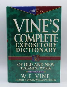 Vine's Complete Expository Dictionary of Old and New Testament Words HC New - Picture 1 of 5