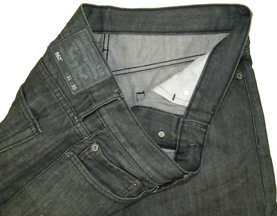 Hombre Levi's Jean 562 Suelto Cónico Botón Mosca Denim Etiqueta 31x30 Medida Talla 32x28 Foto 1 de 4