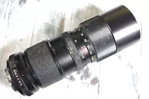 For Minolta 85-205mm f/3.8 Vivitar zoom lens MD mount For Parts or Repair - Picture 1 of 3