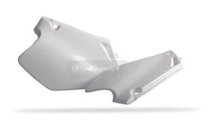 HONDA Side Panels Number boards CR 125 1995 - 1997 / CR 250 95 - 1996 OEM WHITE - Picture 1 of 1