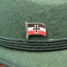 Old German Flag with Iron Cross Military/Oktoberfest Hat Pin