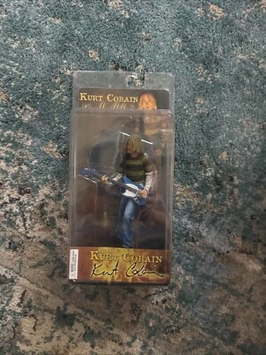 Figura de acción NECA Kurt Cobain 7"" con guitarra huele a Teen Spirit Curt Foto 1 de 4