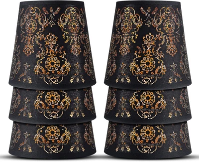 Candelabros de cristal, mini pantalla de lámpara, clip en pantalla, apto para pared Droplight Foto 1 de 4