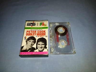 AN EVENING WITH PETER COOK DUDLEY MOORE & EL WISTY CASSETTE TAPE ALBUM - Image 1 of 2