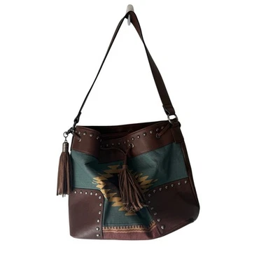 Bolso de hombro Nocona nuevo sin etiquetas azteca occidental oculto con cordón Foto 1 de 4