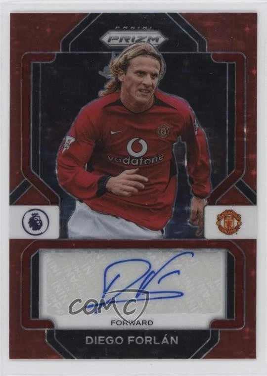 Diego Forlan Soccer Sports Trading Cards & Accessories Autographed