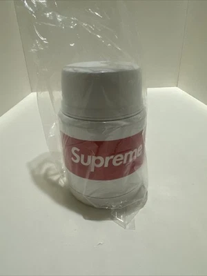 Supreme Thermos Acero Inoxidable King Food Tarro y Cuchara Nuevo Auténtico 🚚✅ Foto 1 de 3