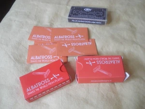 ¡25 hojas de afeitar Albatross de doble filo más 5 hojas RK! - Imagen 1 de 1