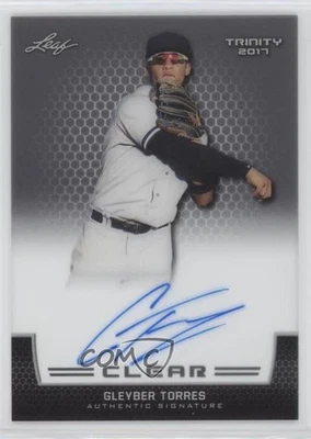 Leaf Trinity 2017 transparente gris automático Gleyber Torres #CA-GT1 automático Foto 1 de 2