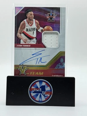 2017 Panini Vanguard #VT-ETN Evan Turner Game Used Patch Auto #27/99 - Image 1 of 3