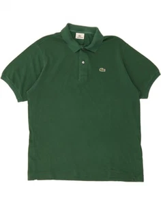 Camisa polo LACOSTE para hombre talla 5 grande verde algodón DC25 - Imagen 1 de 3