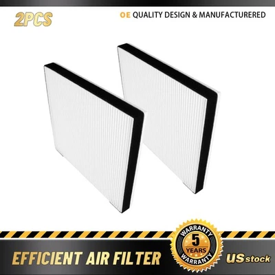 2x Filtro de aire de cabina de carbono para Genesis G70 G80 Hyundai Genesis Kia K900 Stinger Foto 1 de 4