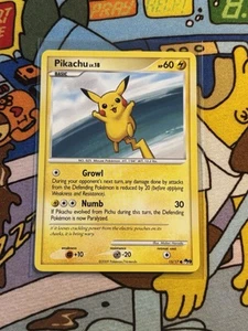 Pokemon Pop Serie 9 Pikachu LV. 18 15/17 Non Holo Common Promo 2009 - LP - Bild 1 von 2