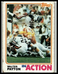 1982 Topps #303 Walter Payton Chicago Bears - Imagen 1 de 2