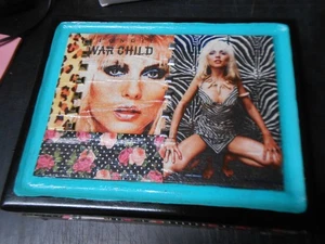 Scatola di sigari Blondie War bambino personalizzata arte/dipinta memorabilia - The Edge A-10 - Foto 1 di 10