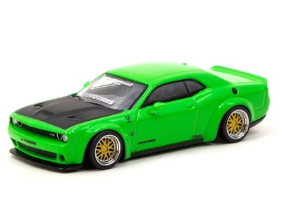 DODGE Challenger SRT Hellcat - LB Works  - green - TARMAC 1:64 - Immagine 1 di 4