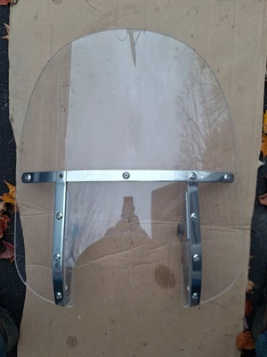 1998 Honda Shadow ACE VT750CD3 Quick Release Windshield with Brackets Foto 1 de 4