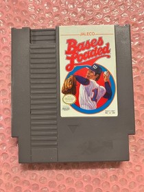 NINTENDO NES BASES LOADED VIDEO GAME USED WORKING
