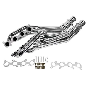 Stainless Steel Manifold Headers for 2011-2016 Ford Mustang GT 5.0L V8 NEW - Bild 1 von 9