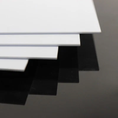 4pcs 1.5mm Thick 200mm x 250mm ABS Styrene Sheets White Model Architectural - Image 1 of 4