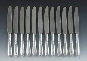 12 Lovely 1930s German Silver Dinner Knives - Picture 1 of 4