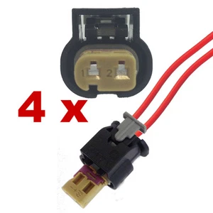 Connettore iniettore - DAIMLER con cavo (4 x Female) injection iniezione fcc - Picture 1 of 3