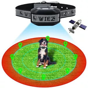 WIEZ GPS Kabelloser Hundezaun für Outdoor, Elektrischer Hundezaun für die meisten Hunde - Bild 1 von 7