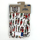 Nwt Old Navy Men's Large 100% Cotton Boxers/Shorts Nutcrackers Print