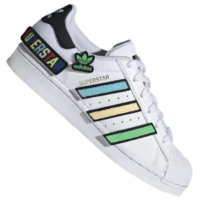 Adidas Originals Superstar Retro Sneaker Q47342 interchangeable Patches Sneakers - Image 1 of 4