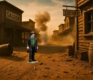King & Country KX018 Collector's Club Wyatt Earp Neu Selten Retired - Bild 1 von 8
