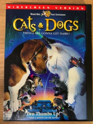 Cats & Dogs Jeff Goldblum (Region 1) 2001 DVD Top-quality Free UK shipping - Image 1 of 4