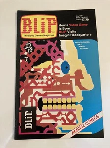 BLIP THE VIDEO GAME MAGAZINE 6 Marvel June 1983 - Bild 1 von 10