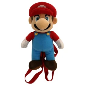 Super Mario 18" Plush Stuffed Backpack (Brand New/Authentic) - Picture 1 of 3