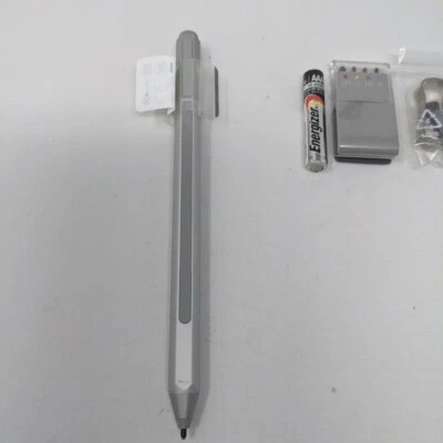Microsoft Surface Pro 4 Genuine OEM Stylus Pen - Silver .. With Battery Open Box - Image 1 of 4