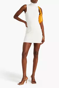 RRP €1010 ZEYNEP ARCAY Knitted Mini Dress US2 UK6 IT38 XS Sleeveless High Neck - Foto 1 di 8