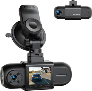 TOGUARD 1080P Doble Dash Cam GPS Coche DVR Video Grabadora Cámara Frontal e Interior - Imagen 1 de 7