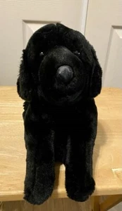 Peluche chiot vintage 2000 16" Animal Alley Black Labrador Retriever - Photo 1 sur 4