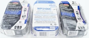 3 x Intermatic Wp3100c 1 velocità orizzontale o verticale durante l'uso resistente alle intemperie - Foto 1 di 5