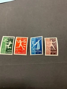 Briefmarken Litauen Scott #B43-6 nie karniert - Bild 1 von 1