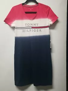Neu mit Etikett Tommy Hilfiger Strickkleid, Größe S, kurzärmeliger Rundhalsausschnitt - Bild 1 von 4