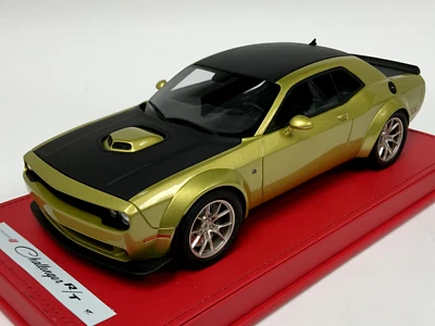 1/18 GT Spirit Dodge Challenger R/T широкий кузов 50-е золото от 2020 GT411 AB090 - Изображение 1 из 4
