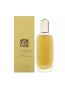 CLINIQUE AROMATICS ELIXIR 100ML PERFUME SPRAY BRAND NEW & BOXED - Picture 1 of 5