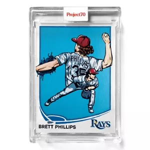 2021 Topps Project70ยฎ #383 ๐ฅ 2013 Brett Phillips by Blake Jamieson ๐ฅ TB Rays - Picture 1 of 2