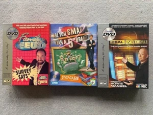 Lot of Deal or No Deal, Family Feud, Are You Smarter than a 5th Grader DVD Games - Picture 1 of 13