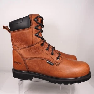 NEW! IRON AGE - MEN'S 8" HAULER WORK BOOT - COMPOSITE TOE, WATERPROOF - SIZE 13M - Picture 1 of 10